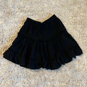 Black Mini Skirt